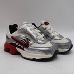 Nike Shox Turbo 8 TD Toddler 4.5C 2008 Silver Red Running Shoes 344934-101 - take2supply