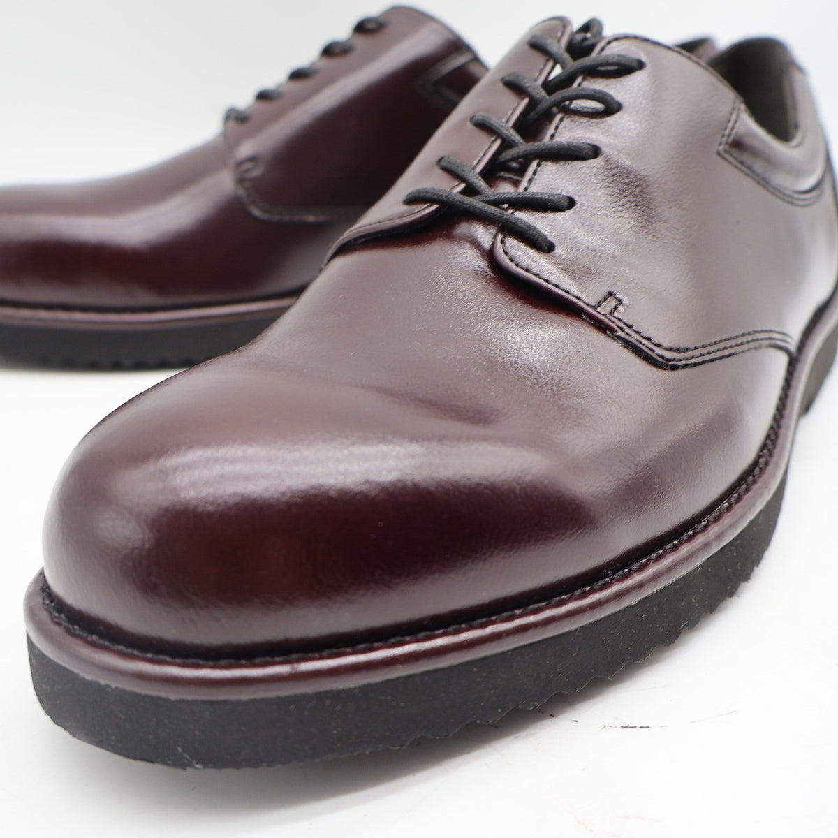Dexter Hamilton Dress Casuals Mens 12 M Vintage Burgundy Polished Leather Shoes - take2supply
