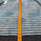 Erin London Top Womens Medium NWT Blue Grey Striped Textured Long Sleeve 78229 - take2supply