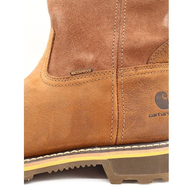 Carhartt Pull-On Boots Mens 11M Brown Nano Composite Toe CMP1453 NIB - take2supply