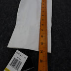 Takara Trench Coat Womens M White Belted Double Breasted Smocked NOS NWT - take2supply
