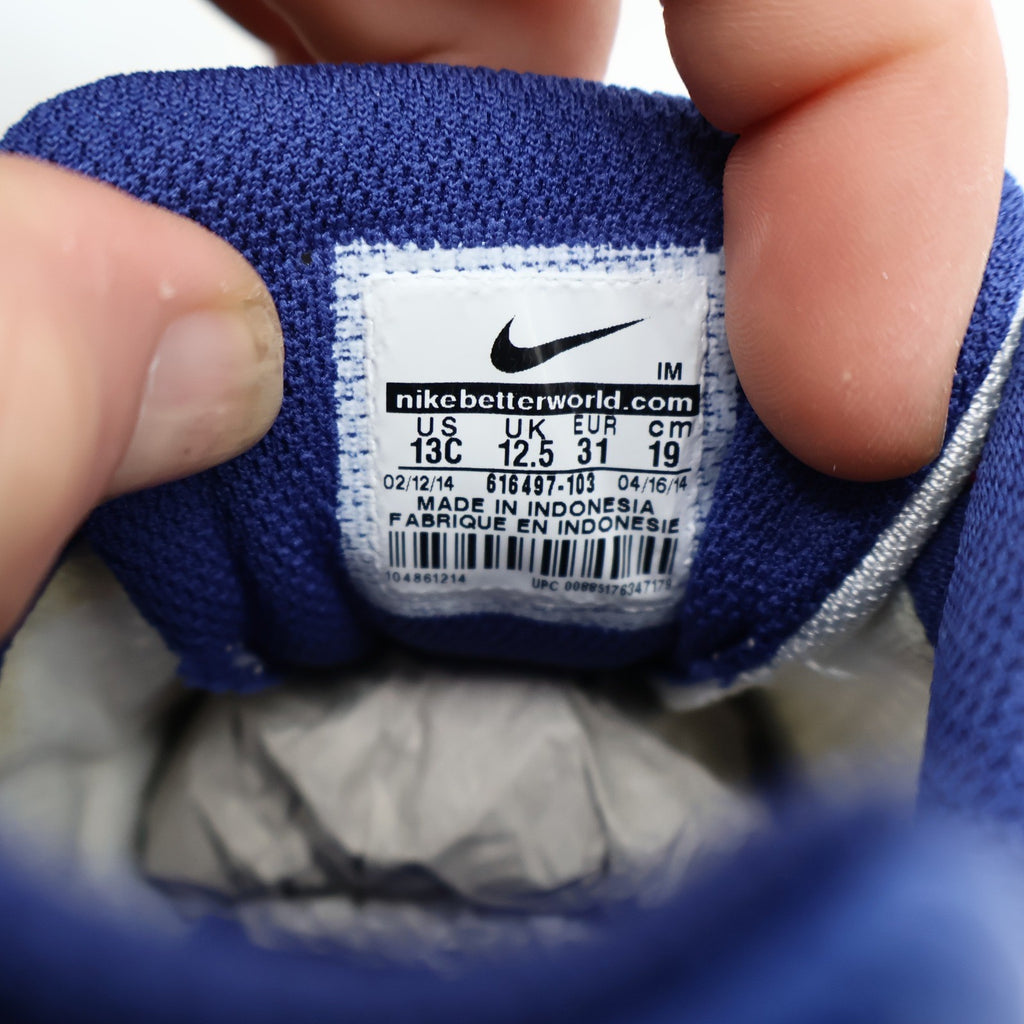 Nike Son of Force PS Size 13C 2014 White Cobalt Pink Low Top Sneakers 616497-103 - take2supply