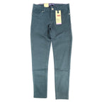Levi's Vintage 80s Sateen Legging Girls 10 Reg Teal Cotton Slim Stretch NOS - take2supply
