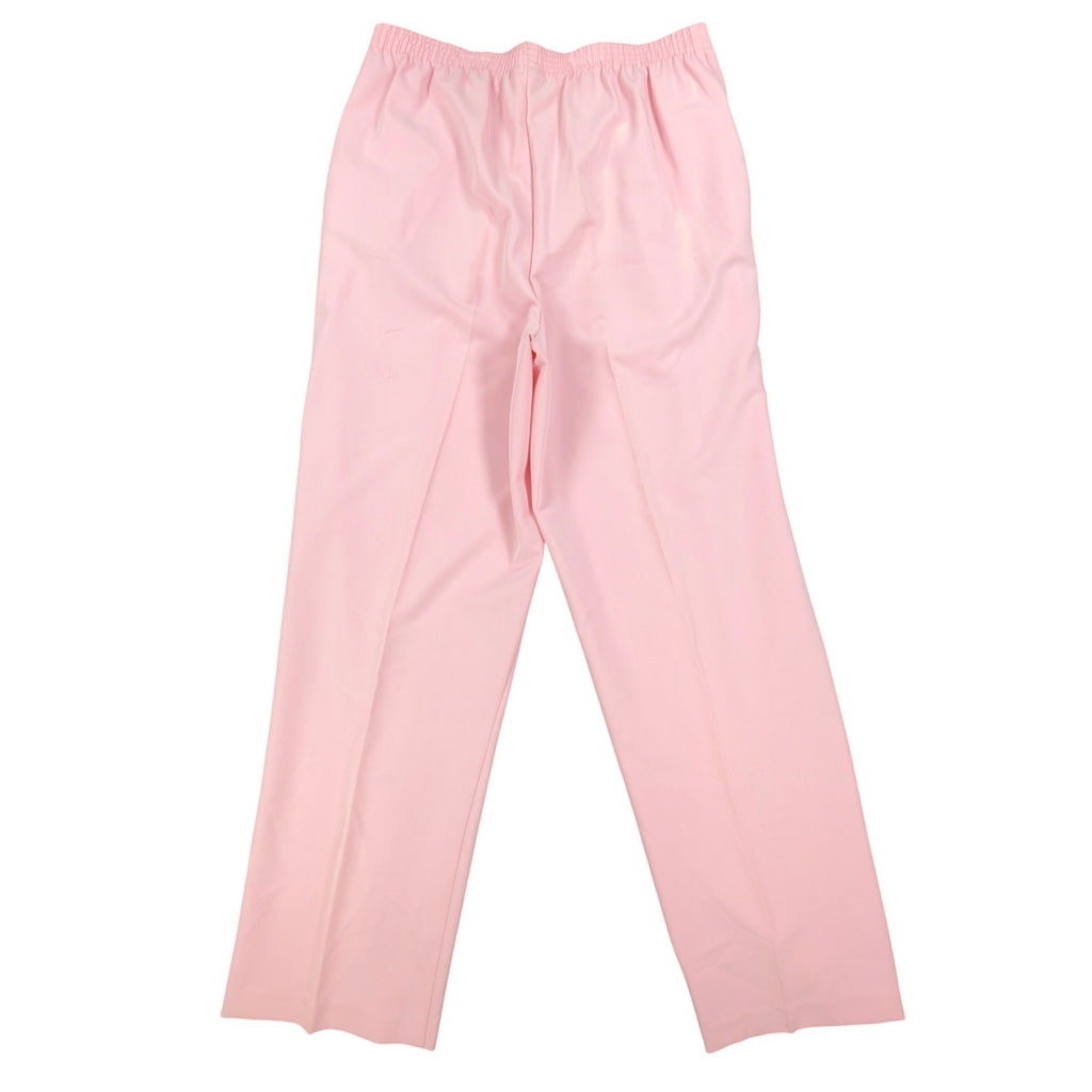 Southern Lady Pull On Pants Womens 14 Petal Pink Stretch Elastic Waist NWT - take2supply