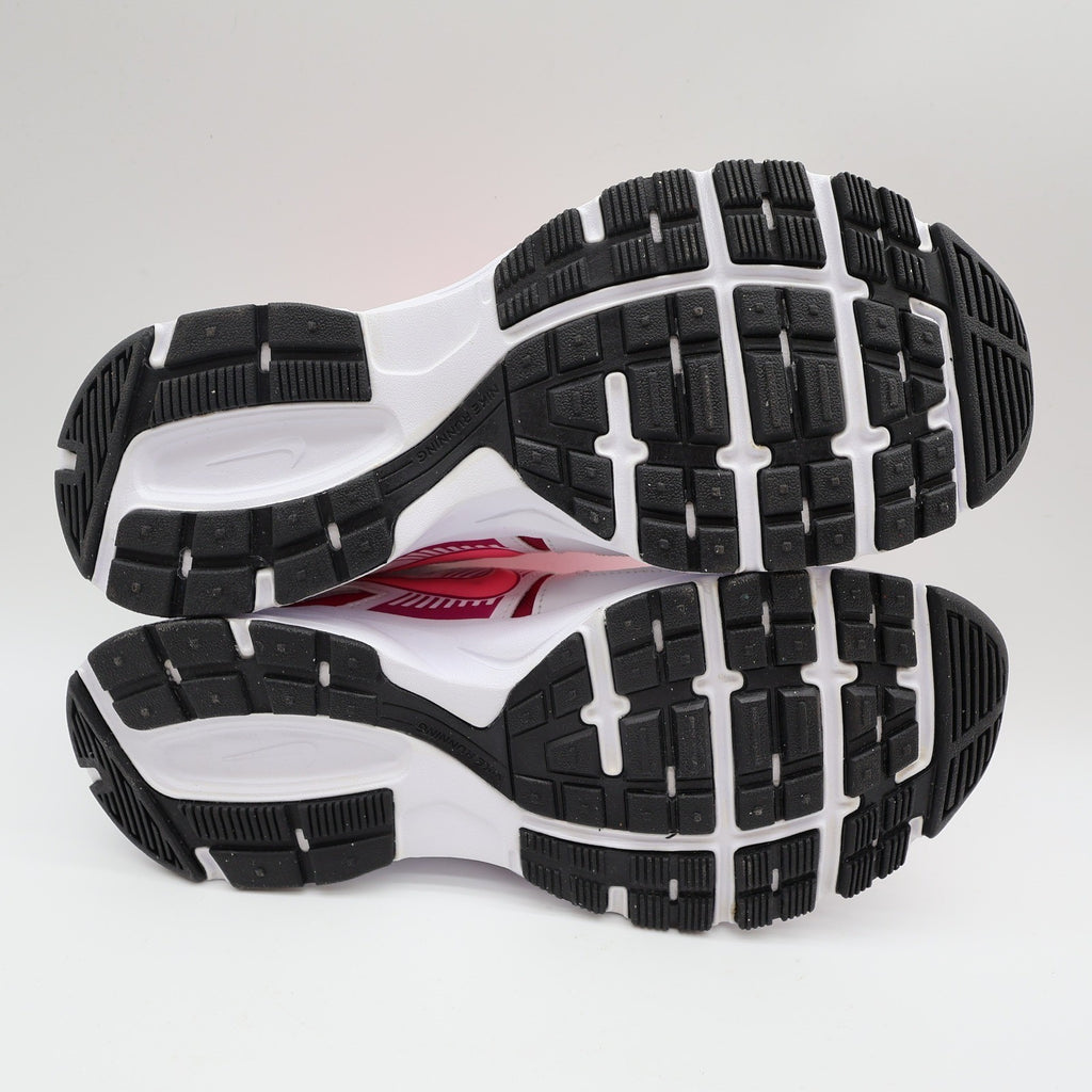 Nike Dart 10 Womens 7.5 Running Shoes White Pink Metallic Silver 580427-100 - take2supply