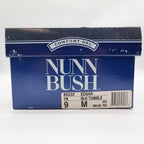 Nunn Bush Edgar Loafers Mens 9 M Black Tumbled Leather Comfort Gel Shoes 85533 - take2supply