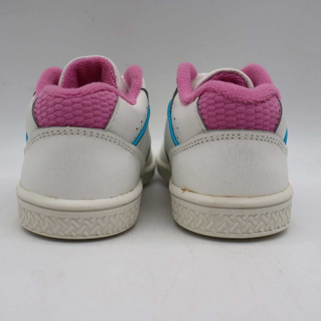 Willits Wind Sneakers Toddler 7.5 M Vintage 90s White Pink Butterfly Leather 288 - take2supply