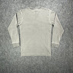 Tommy Hilfiger Y2K Henley Shirt Boy L Gray Cotton Long Sleeve NWT C467 - take2supply