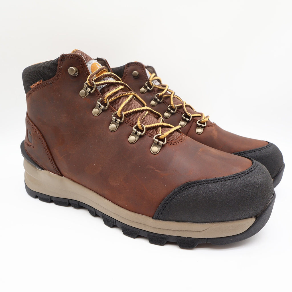Carhartt Modern Gilmore Work Boots Mens 11W Brown Leather Alloy Toe NWT FH5550-M - take2supply