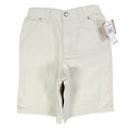 John Deere Y2K Carpenter Shorts Boys 6 Stone Cotton Canvas NWT Deadstock - take2supply