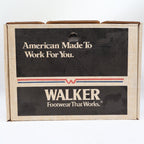 Walker Vintage 709 Work Boots Mens 12 D Brown Leather Deadstock New NIB USA Made - take2supply