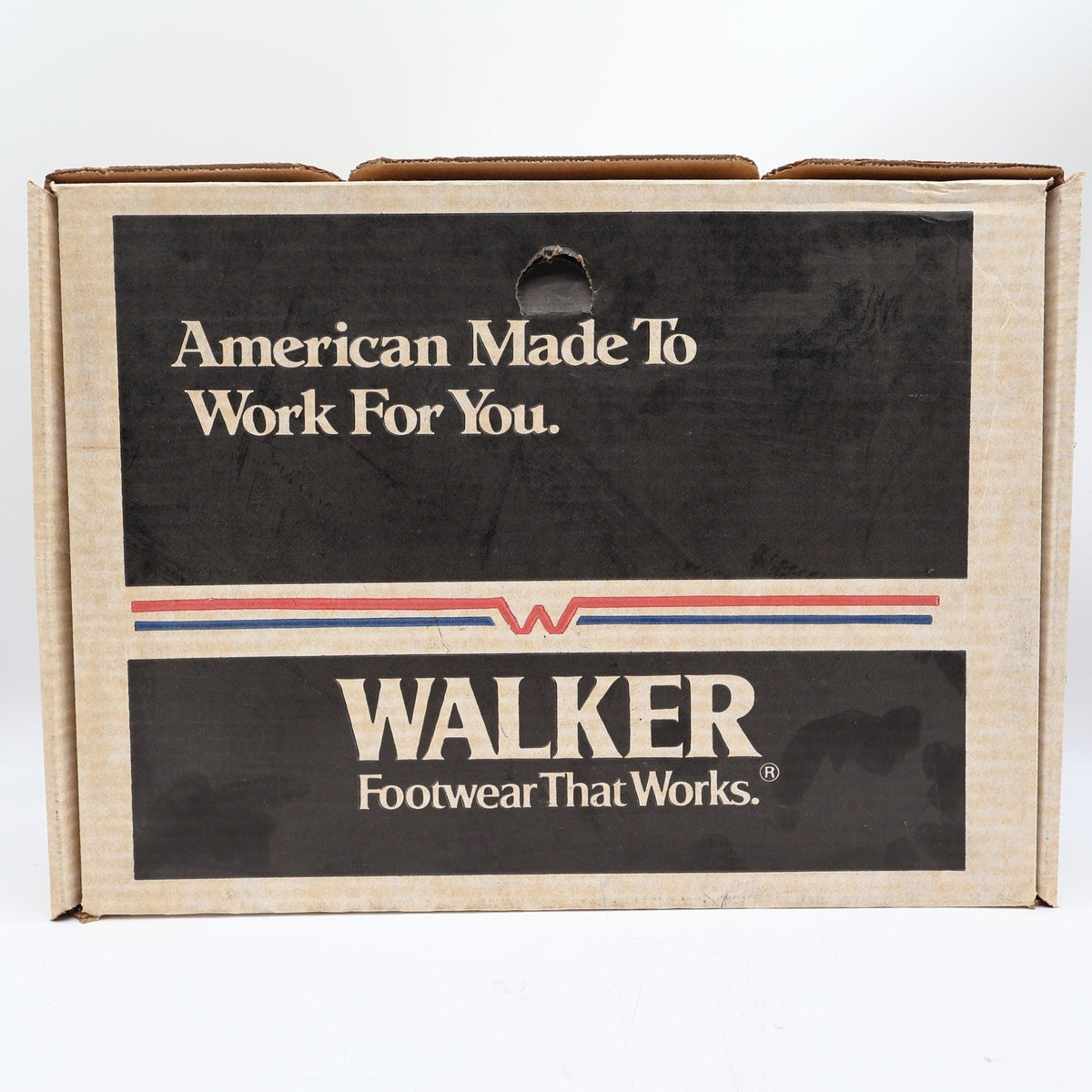 Walker Vintage 709 Work Boots Mens 12 D Brown Leather Deadstock New NIB USA Made - take2supply