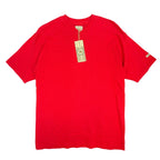 Ferruche V-Neck Shirt Mens M Red Cotton Mesh Knit Deadstock Y2K 17-121 - take2supply