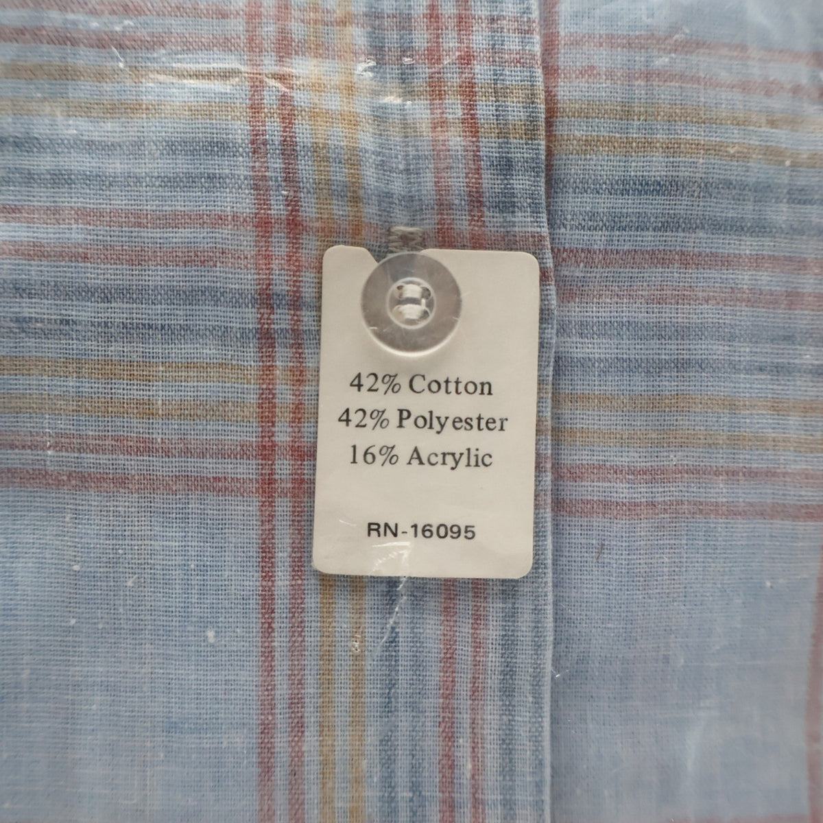 Bellcraft Shirt Boys 10 Blue Red Plaid Long Sleeve Permanent Press USA NWT - take2supply