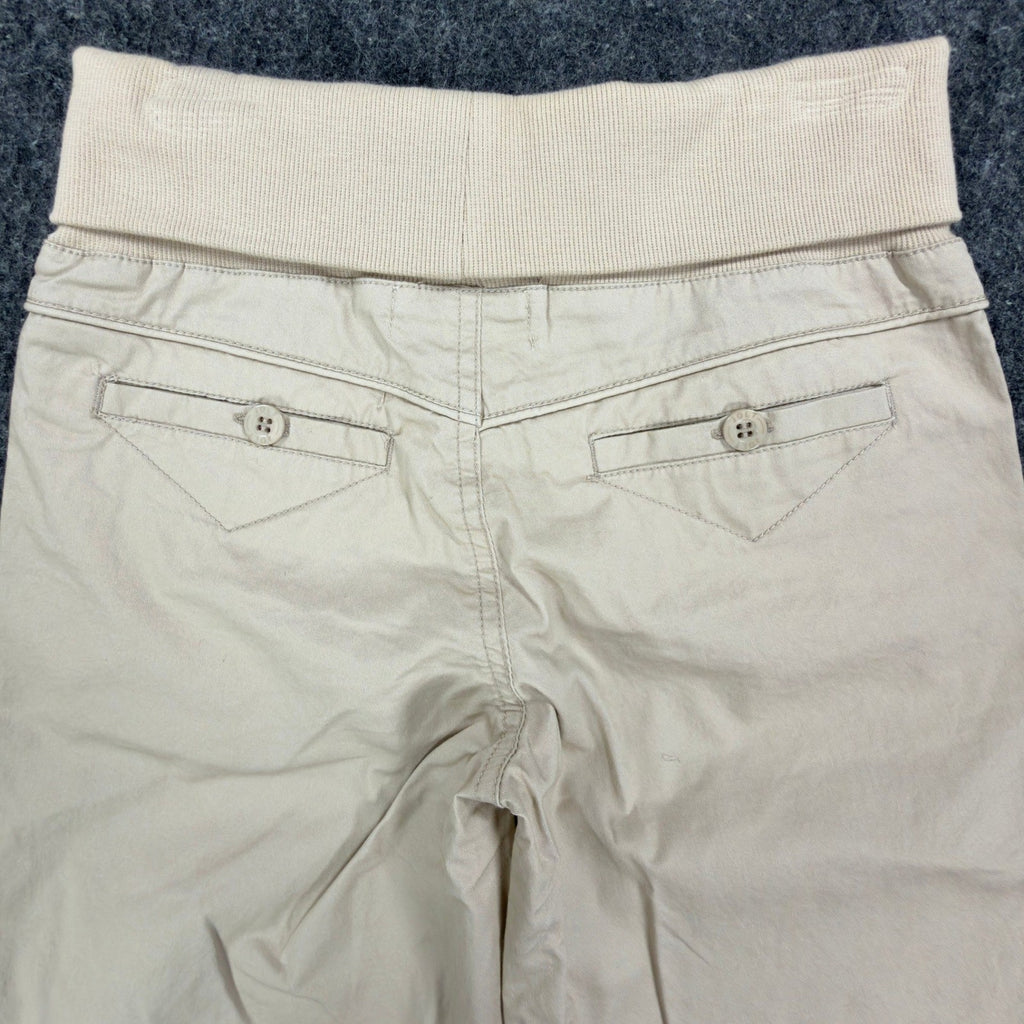 Jolt Y2K Bermuda Shorts Girls 10 Tan Khaki Cotton Stretch NWT Deadstock - take2supply