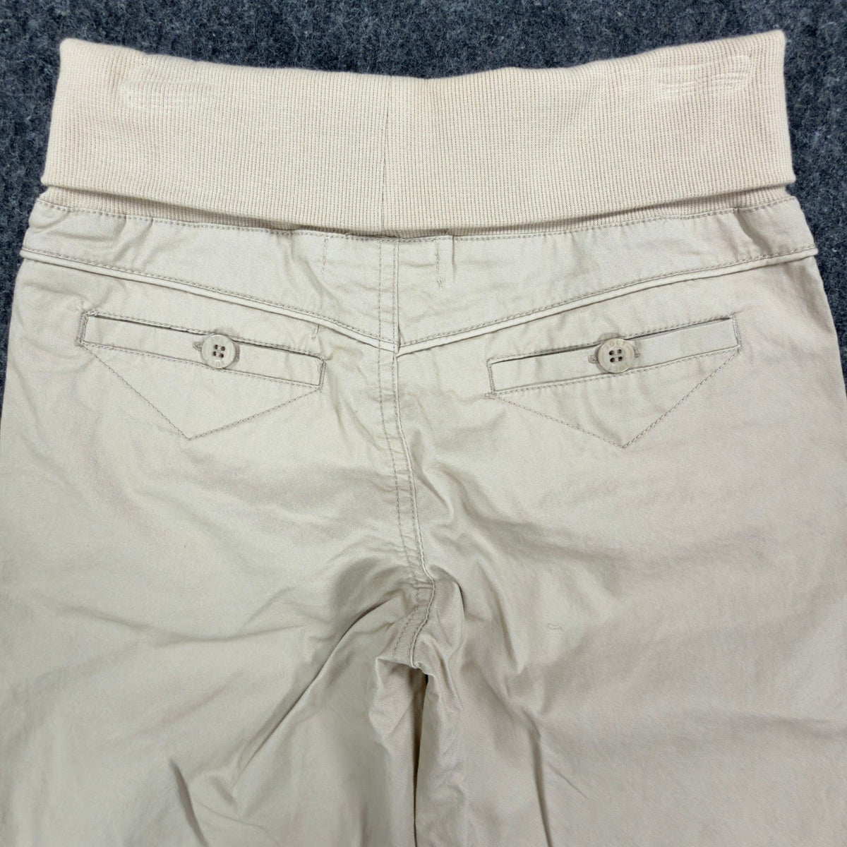 Jolt Y2K Bermuda Shorts Girls 10 Tan Khaki Cotton Stretch NWT Deadstock - take2supply
