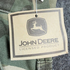 John Deere Carpenter Pants Boys 12 Y2K Camo Cotton Canvas Deadstock FA213CJD - take2supply