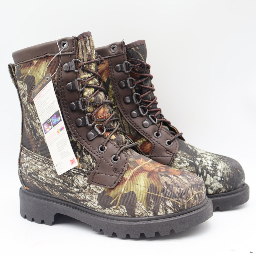 Rocky BearClaw Hunting Boots Youth 1W Camo Waterproof 800g Thinsulate FQ0003510 - take2supply