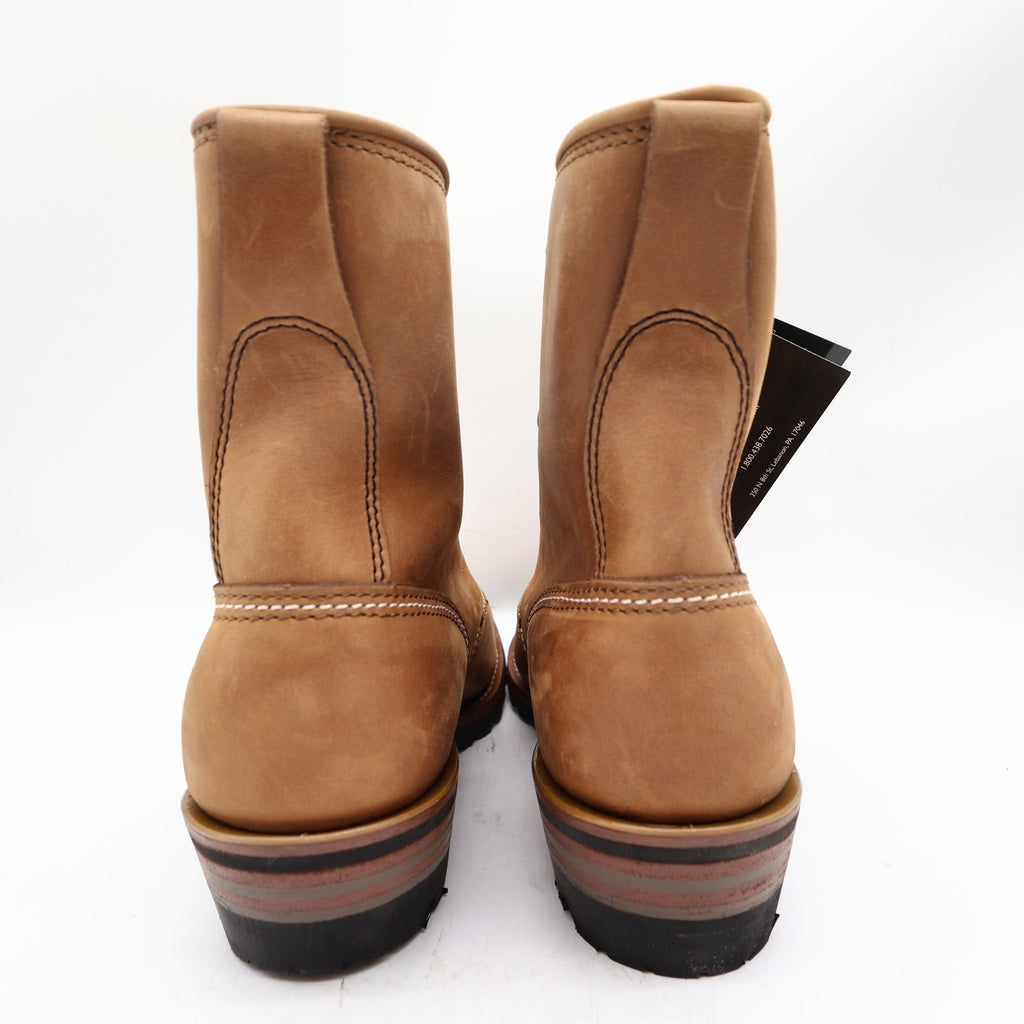 Carolina Logger Boots Mens 9 2E Brown Leather Steel Toe Work Boots NWT 8585 - take2supply