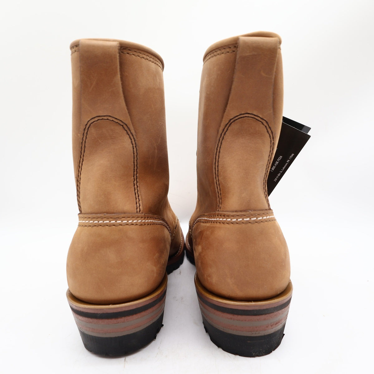 Carolina Logger Boots Mens 9 2E Brown Leather Steel Toe Work Boots NWT 8585 - take2supply