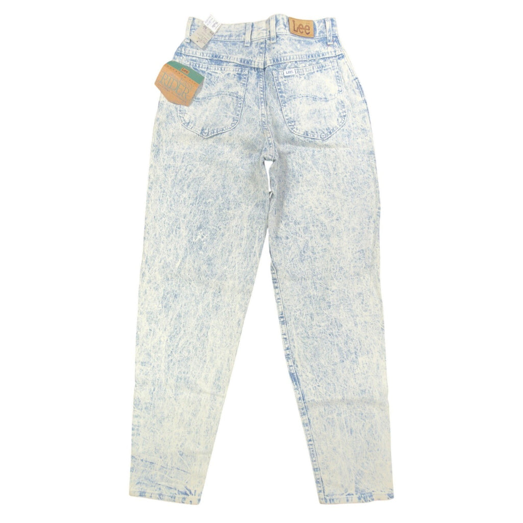 Lee Vintage 90s Easy Rider Jeans Mens 29x32 Blue Acid Wash Denim NWT USA Made - take2supply