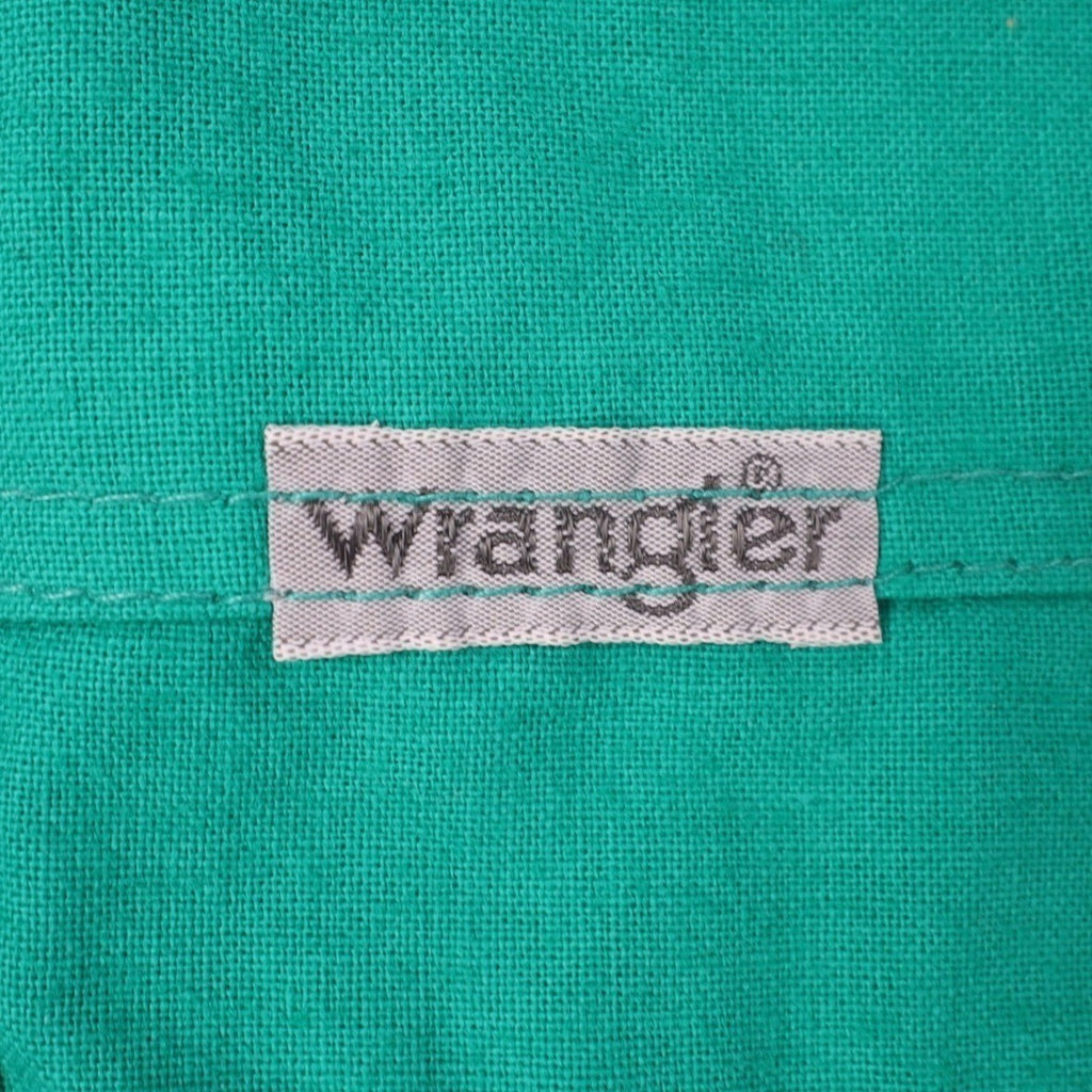 Wrangler Coolers Shorts 29 Vintage 90s Green Cotton Deadstock 85551JD - take2supply
