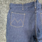 Maverick Vintage 70s Bootcut Jeans Mens 40M Dark Wash Indigo Cotton NWT NOS USA - take2supply