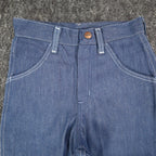Vintage Young Maverick Boys Jeans 7 Regular Blue Straight Leg USA NWT - take2supply