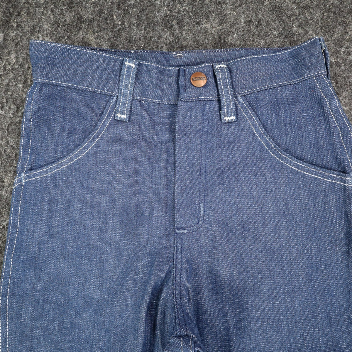Vintage Young Maverick Boys Jeans 7 Regular Blue Straight Leg USA NWT - take2supply