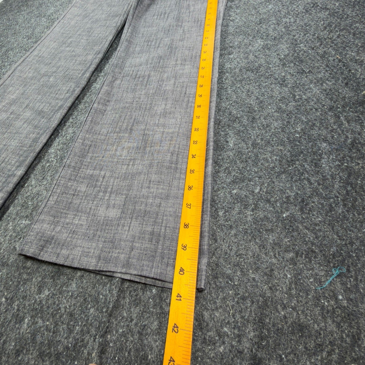 my michelle Y2K Dress Pants Juniors 13 Gray Cotton Blend Wide Leg NWT - take2supply