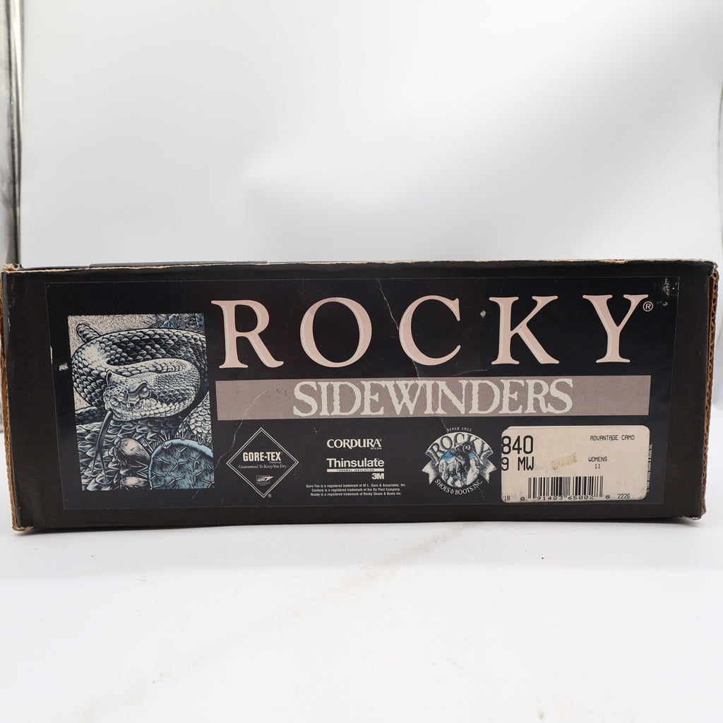 Rocky Vintage Sidewinders 840 Hunting Boots Mens 9 Camo Gore-Tex New In Box - take2supply