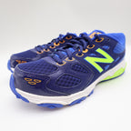 New Balance 680 Running Shoes Kids 4.5 Blue Neon Green TechRide KR680TBY Sneaker - take2supply