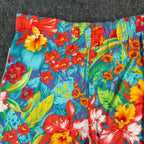 Vintage That's Me Shorts Womens 5/6 90s Hawaiian Tropical Floral Cotton NWT - take2supply