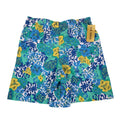 D.K. GOLD Floral Paisley Shorts Womens Medium Vintage 90s Blue Green Made in USA - take2supply