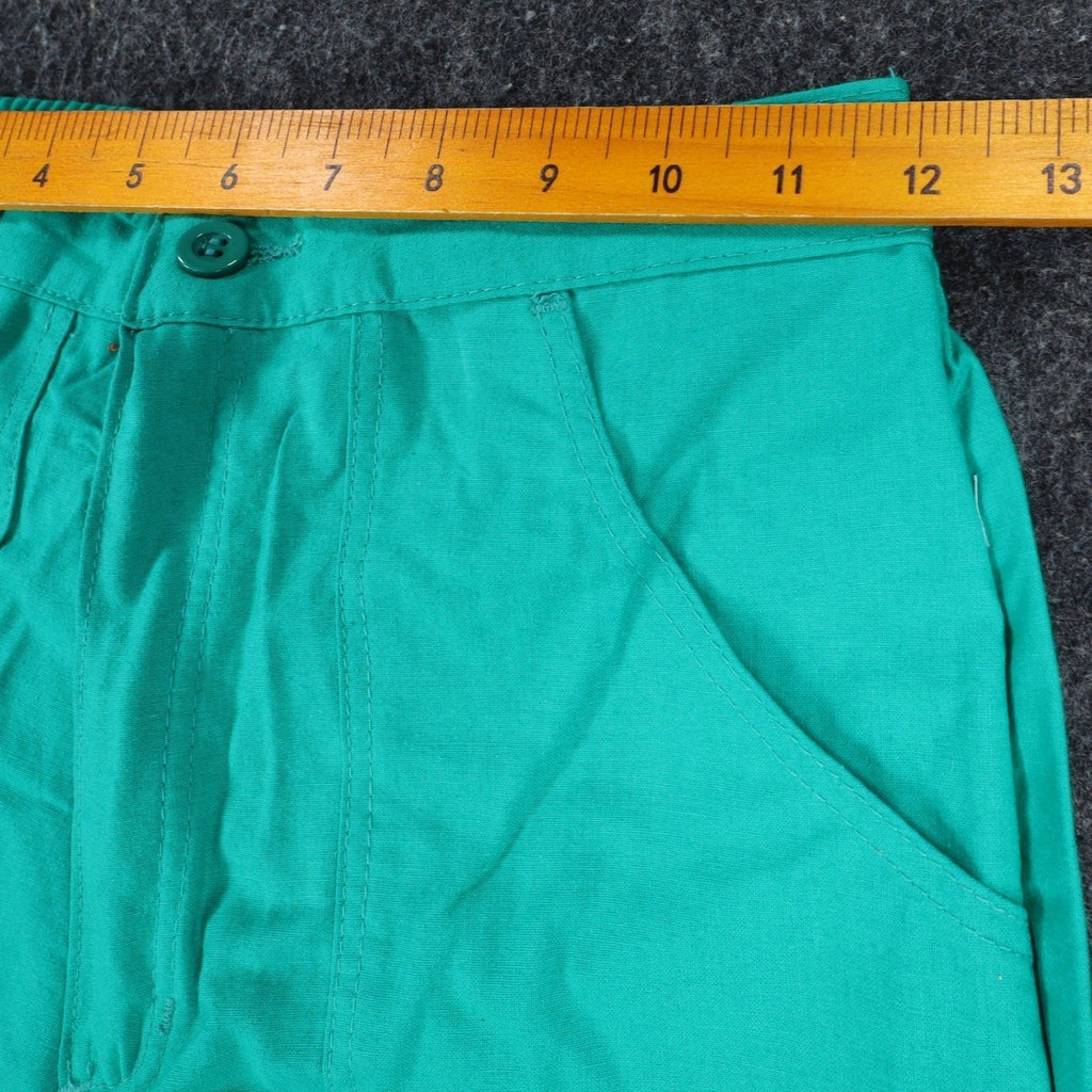 Wrangler Coolers Shorts 29 Vintage 90s Green Cotton Deadstock 85551JD - take2supply