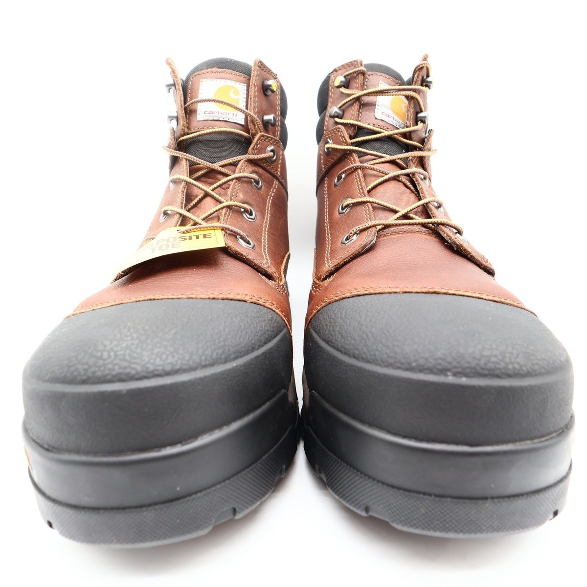 Carhartt CME6355 6-Inch Waterproof Work Boot Mens 13 Brown Leather New - take2supply