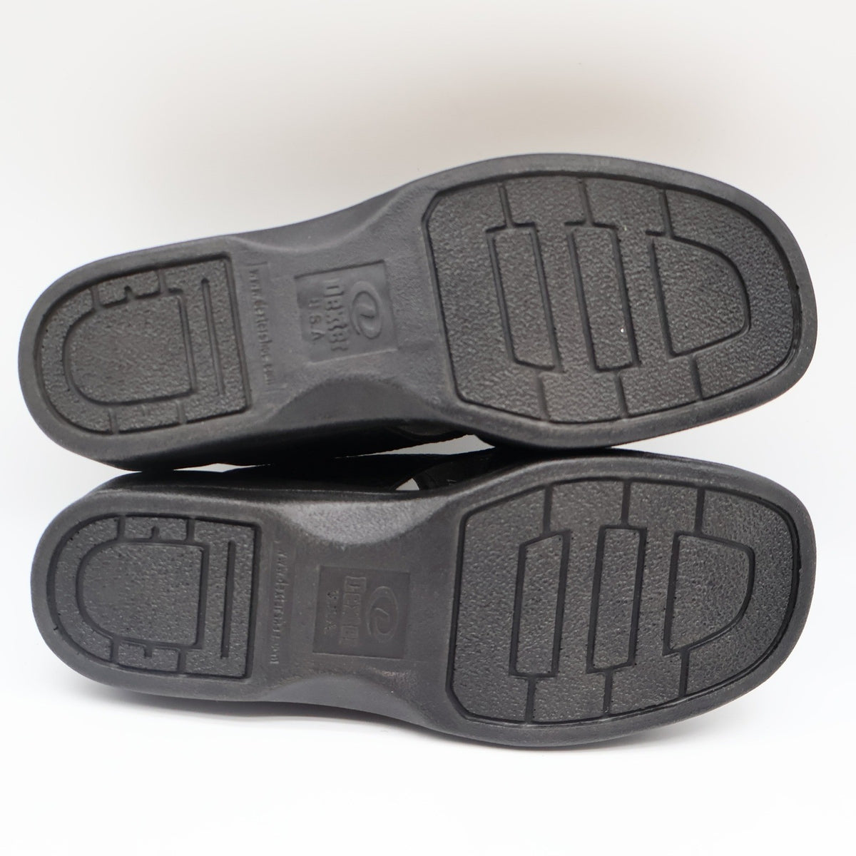 Dexter Comfort Classic Sandals Womens 7.5 Vintage Black Tumbled Leather Slides - take2supply