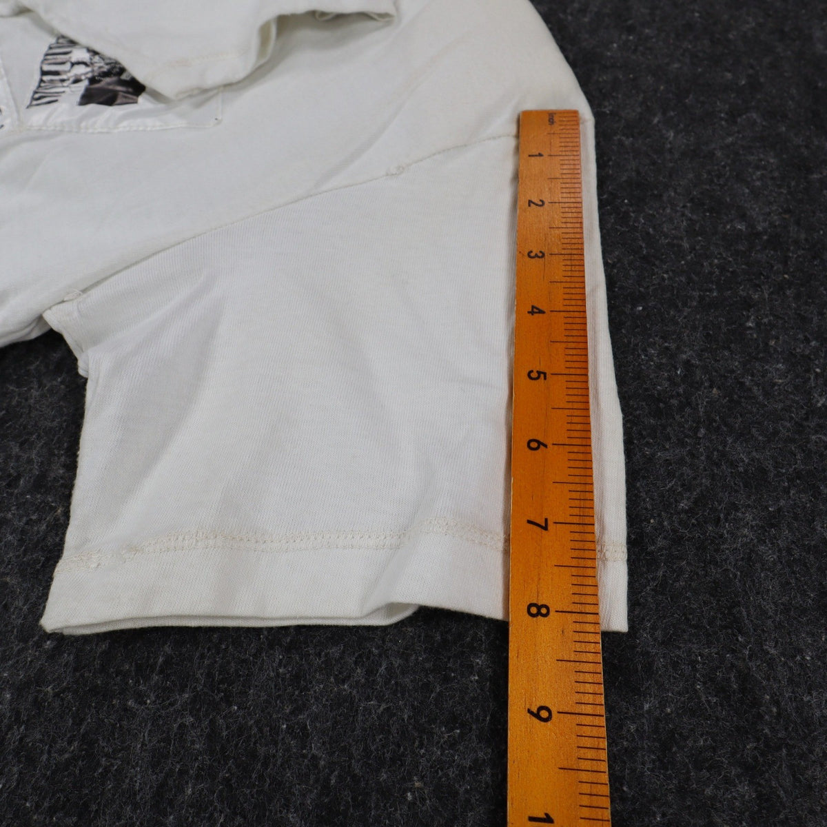 A'Milano Vintage 90s Jazz Graphic Tee Small White Single Stitch Deadstock NWT - take2supply