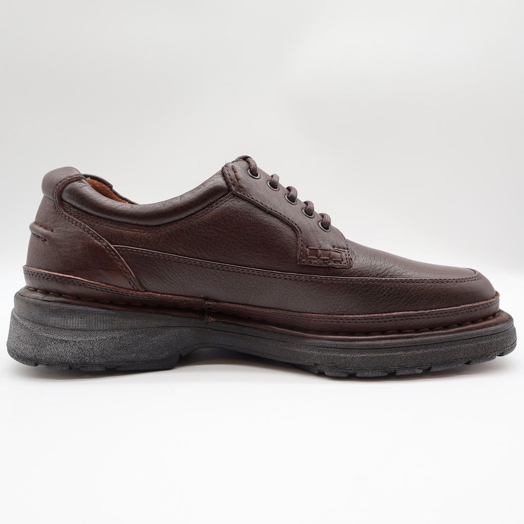 Hush Puppies Summit Persimmon Mens 8.5 Brown Leather Casual Oxford Shoes 14191 - take2supply