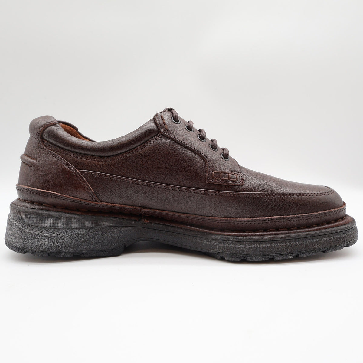 Hush Puppies Summit Persimmon Mens 8.5 Brown Leather Casual Oxford Shoes 14191 - take2supply