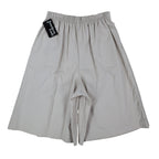 Southern Lady Culottes Womens 10 Vintage 90s Khaki Twill Pleated Wide Leg Shorts - take2supply