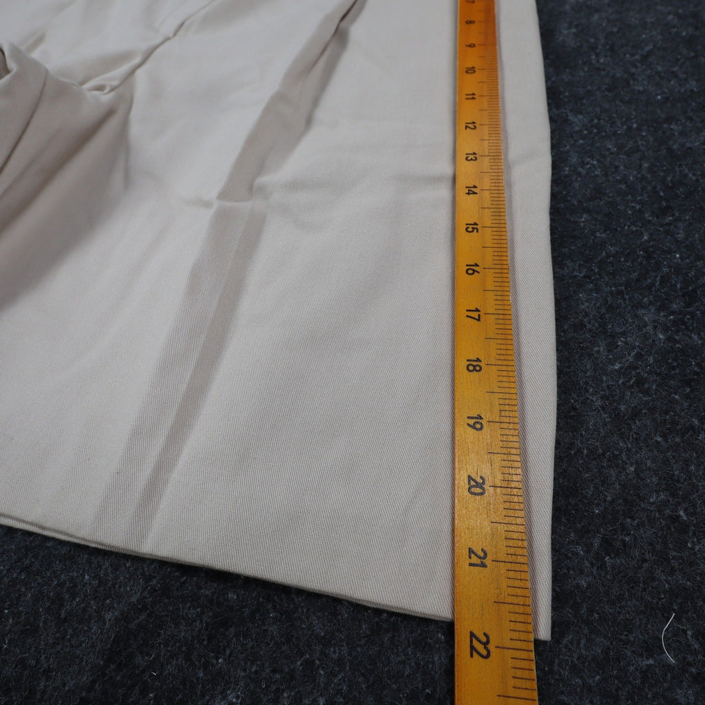 Southern Lady Culottes Women 14 Vintage 90s Khaki Pleated Wide Leg Shorts NWT - take2supply