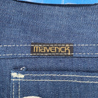 Vintage Young Maverick Boys Jeans 7 Regular Blue Straight Leg USA NWT - take2supply