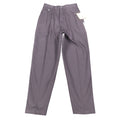 Lee Casuals Pants Womens 8 Short Vintage 90s Purple Cotton Double Pleat Trousers - take2supply