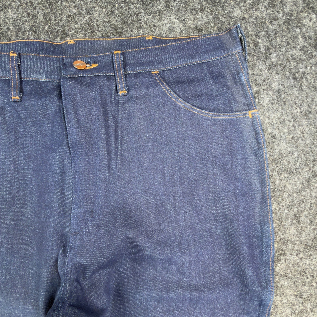 Maverick Vintage 70s Bootcut Jeans Mens 40M Dark Wash Indigo Cotton NWT NOS USA - take2supply