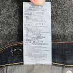 Levi's 505 Regular Jeans Boys Size 12 Reg W26 L27 Dark Wash Indigo Denim - take2supply