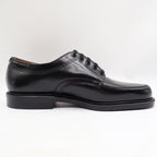 Sandy McGee Moc Toe Derby Shoes Mens 10 Vintage Black Leather Deadstock 475 - take2supply