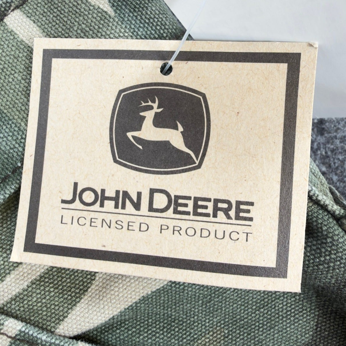 John Deere Carpenter Pants Boys Size 18 Green Camo Print Cotton Canvas NWT - take2supply