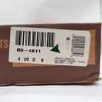 Wrangler Vintage Western Boots Youth 4.5 D Old Brown Leather Black NWT USA Made - take2supply