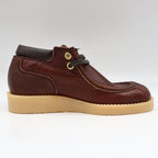 Walker Brand Wallabee Boots Youth 12.5D Vintage Brown Leather Crepe Sole USA - take2supply